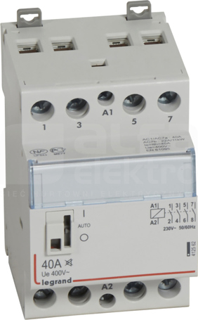 SM 340 40A 230V 4NO Stycznik modułowy cichy