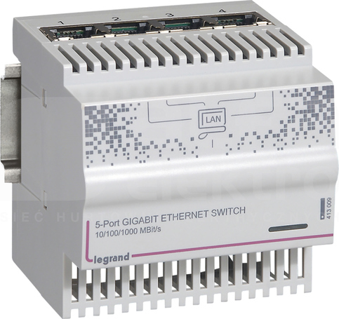 MSD 1Giga Switch na szynę TH35