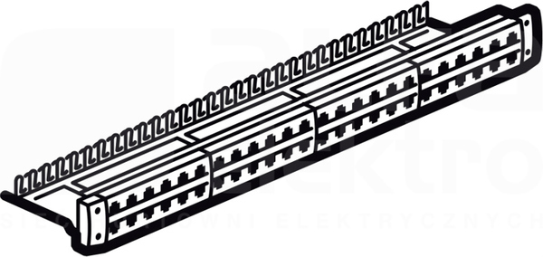 LCS 1U 48xRJ45 Panel