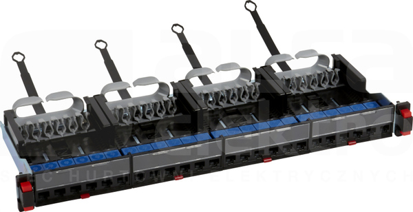 LCS 1U 24 KAT6 UTP Panel