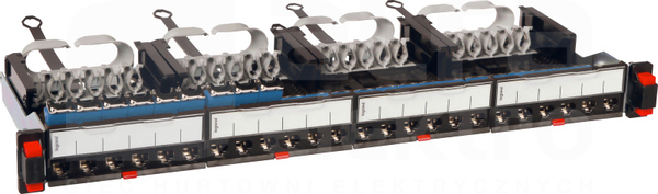 LCS 1U 24 KAT6 FTP Panel
