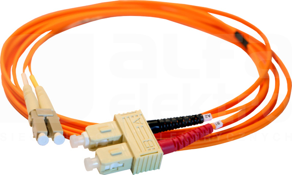 LCS FO LC-SC OM2 2m Kabel światłowodowy