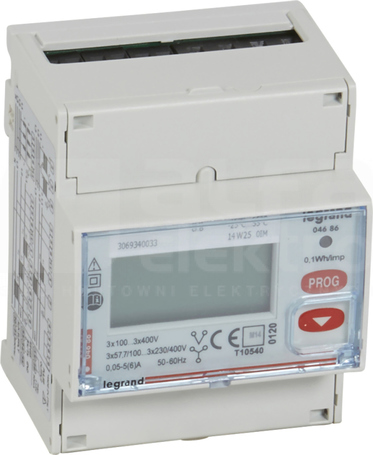 EMDX3 RS485 MID Licznik energii elektrycznej trójfazowy