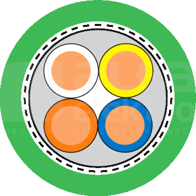 ETHERLINE Y FC 2x2xAWG22/1 BUS Przewód teleinformatyczny