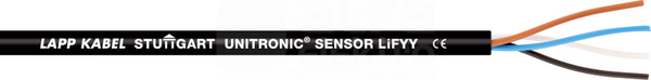LifY11Y UNITRONIC SENSOR 4x0,34 Przewód do elektroniki