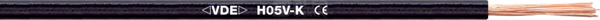 H05V-K 1,0 niebieski Przewód jednożyłowy (LgY)