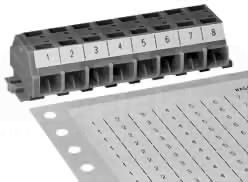 261-602 biały Mata oznacznikowa 1-12 (40x)