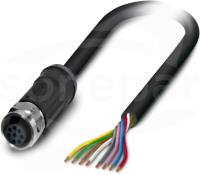 SAC-8P-45,0-28X/M12FS OD Kabel czujnika/urządzenia wykonawczego
