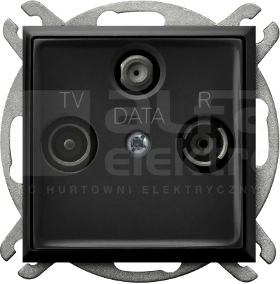ARIA DATA 5-862 MHz czarny metalik Gniazdo RTV