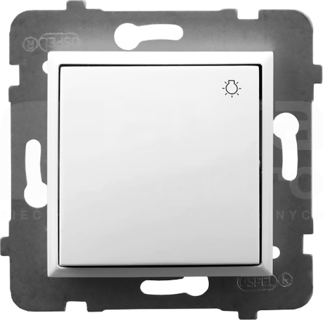 ARIA 10AX IP20 biały Łącznik zwierny światło