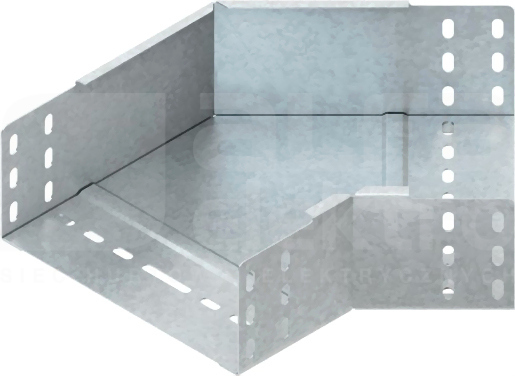 RBA 85.100 Narożnik 45st.b/perforacji z otworami i łącznikiem