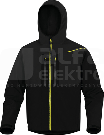 HORTEN2 czarno-pomarańczowy XXL Bluza softshell