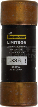 JKS-6 6A 600VAC kl.J Wkładka bezpiecznikowa