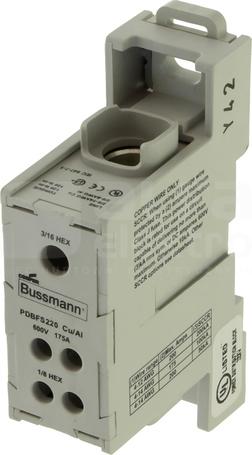 PDBFS220 175A 600VAC/DC 1P UL Blok rozdzielczy
