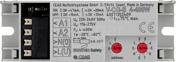 V-CG-S 4-400W Moduł monitorujący