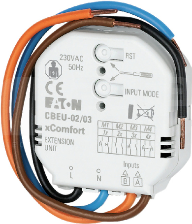 CBEU-02/03 2x230VAC NADAJNIK Z WEJŚCIEM BINARNYM