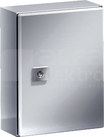 AE 200x300x155 V2A Szafa z płytą montażową metalowa