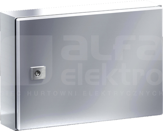 AE 380x300x155 V2A Szafa z płytą montażową metalowa