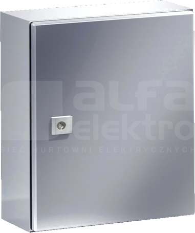 AE 300x380x210 V2A Szafa z płytą montażową metalowa