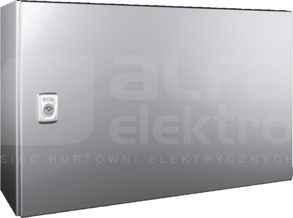 AX 600x380x210 1.4301 IP66 Szafa z płytą montażową metalowa