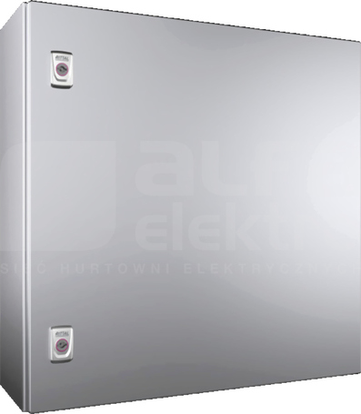 AX 600x600x210 1.4301 Szafa z płytą montażową metalowa