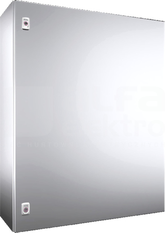 AX 800x1000x300 1.4301 Szafa z płytą montażową metalowa