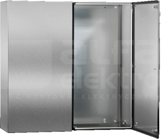 AE 1000x1000x300 V2A Szafa z płytą montażową