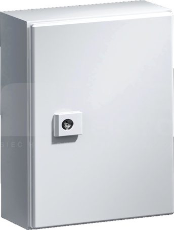 AE 200x300x155 RAL7035 Szafa z płytą montażową