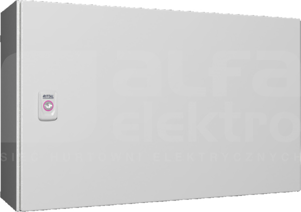 AX 600x380x210 Szafa z płytą montażową metalowa