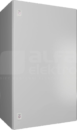AX 600x1000x400 RAL7035 Szafa z płytą montażową metalowa