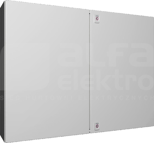 AX 1000x760x210mm Szafa z płytą montażową metalowa