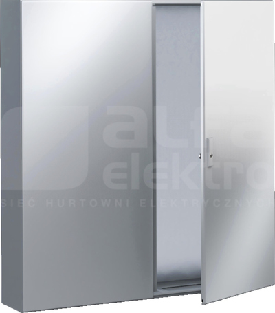 AE 1000x1200x300 RAL7035 Szafa z płytą montażową