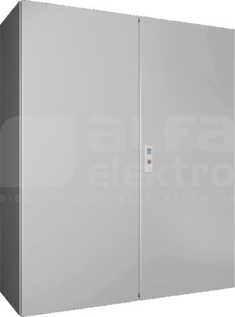 AX 1000x1200x400 RAL7035 Szafa z płytą montażową metalowa