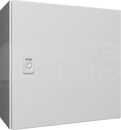 AX 380x380x210mm Szafa z płytą montażową metalowa