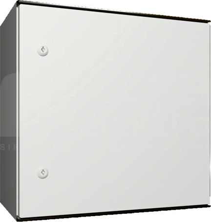 KS 500x500x300 RAL7035 Szafa z płytą montażową z tworzywa