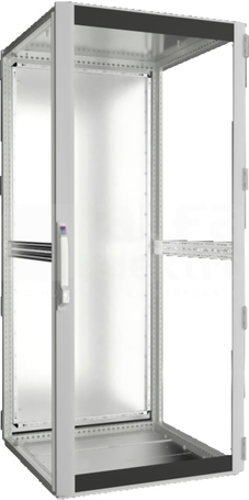 TS IT RAL7035 800x1800x800 IP55 Szafa drzwi szklane pełne metalowa