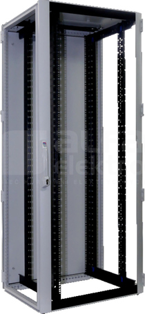 DK TS IT 800x2000x600 42U Szafa drzwi szklane pełne metalowa
