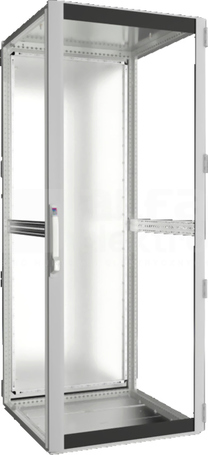 TS IT 800x2000x800 pusta Szafa drzwi przeszklone metalowa
