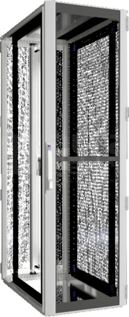 DK TS IT 600x2000x1000 42U Szafa drzwi wentylowane metalowa