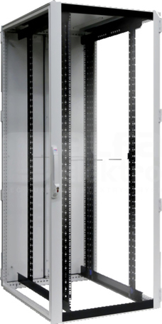DK TS IT 800x2000x1000 42U Szafa drzwi szklane pełne metalowa