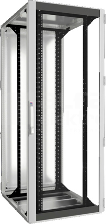 TS IT 800x2000x1000 42U Szafa drzwi szklane pełne metalowa