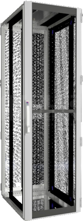 TS IT 2000x600X800 Szafa sieciowo-serwerowa z drzwiami metalowa