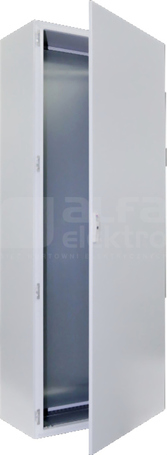 SE8 800x2000x400 RAL7035 IP55 Szafa z płytą montażową metalowa
