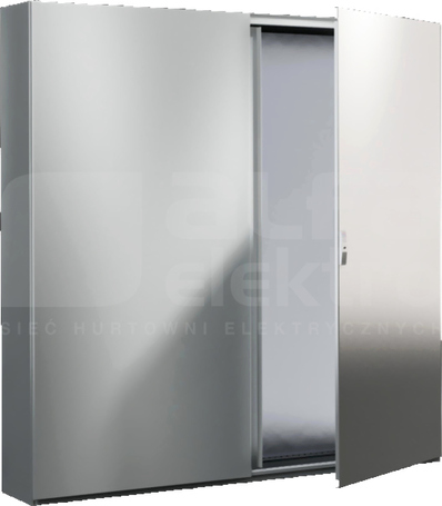 SE 1600x1800x400 RAL7035 Szafa z płytą montażową metalowa
