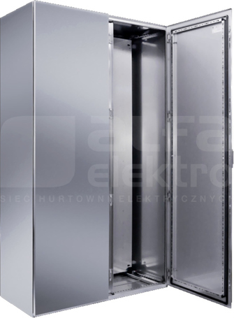 SE 2000x1200x500 INOX Szafa z płytą montażową metalowa