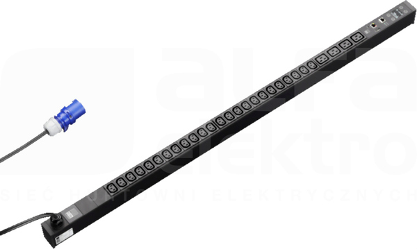 PDU METERED 16A/1P CEE 24xC13 / 4xC19 Gnazdo wtykowe/rozdział energii