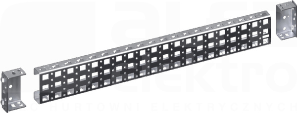 VX 23X64mm (2 szt) Szyna montażowa chassis