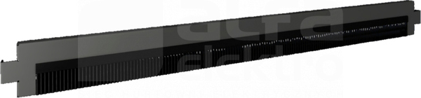 VX 1200x100mm (2szt) Osłona cokołu z listwą szczotkową