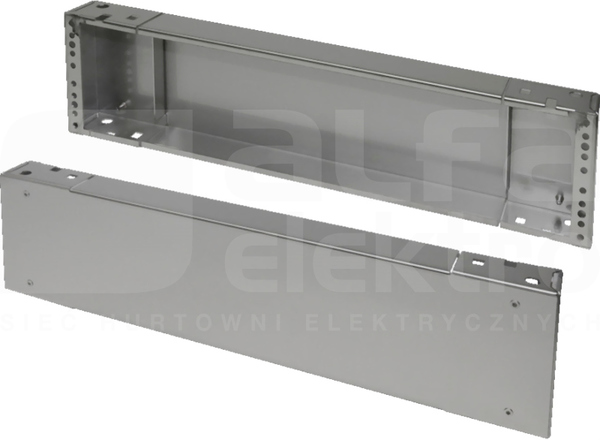 TS 800x200 INOX Cokół część przednia/tylna