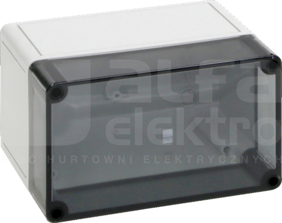 PK 180x110x111 IP66 (2szt) Obudowa PC pokrywa transp z tworzywa